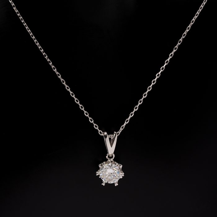 Awesome Moissanite Geometric Jewelry Set - Image 3