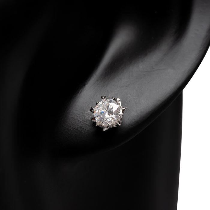 Awesome Moissanite Geometric Jewelry Set - Image 2