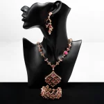 Handmade Triangle Set Plated in 18K Rose Gold