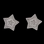 Elegant Star Moissanite Earrings