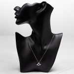 Emerald Beetle Necklace Radium Plated: