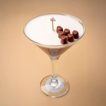 One Glass Of Espresso Martini Candle
