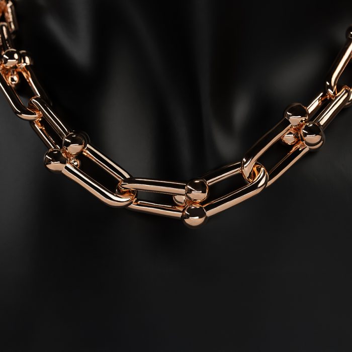 Handmade Necklace Chain 18K Rose Gold Plated - Image 2