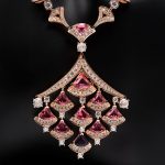 Handmade Triangle Set Plated in 18K Rose Gold - Image 2