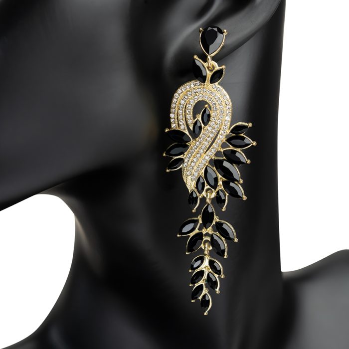 Noir Radiance Earrings - Image 2