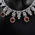 Red Blossom Silver-plated Jewelry Set - Image 2