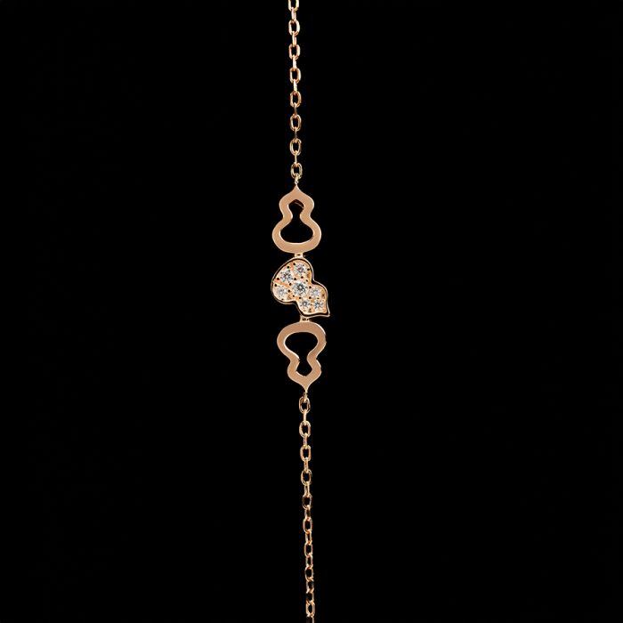 Stylish Fine Bracelet 3 Delicate Russian-inspired Plated in 18K Gold - Image 3