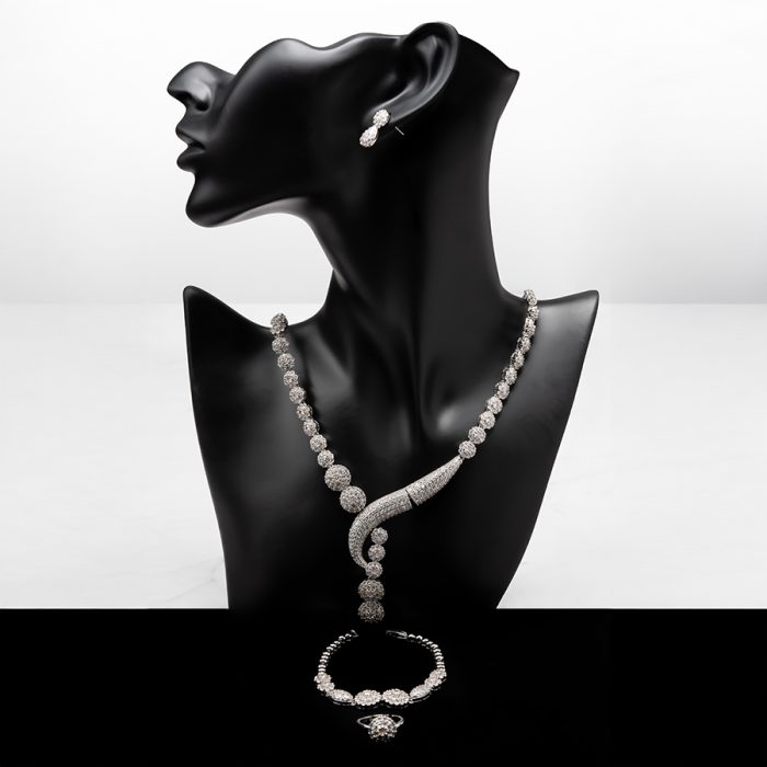 Timeless Cubic Traditions African Jewelry Set - Image 1
