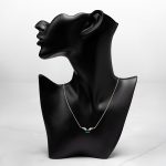 Wings of Emerald Stone Radium Plated Necklace