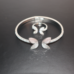 Elegant Butterfly-Inspired Jewelry Set - Image 3